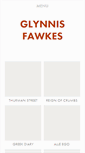 Mobile Screenshot of glynnisfawkes.com